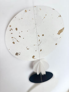 Papierkette BLACK & GOLD