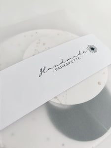 Papierkette BLACK & GOLD