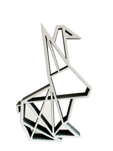 NO GALLERY 3D Schriftzug Hase