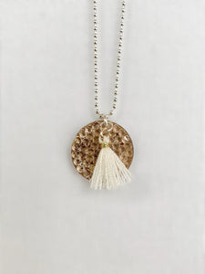 Kette Kork & SWAROVSKI Steinchen