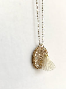 Kette Kork & SWAROVSKI Steinchen