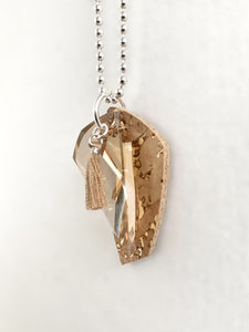 Kette Kork & SWAROVSKI