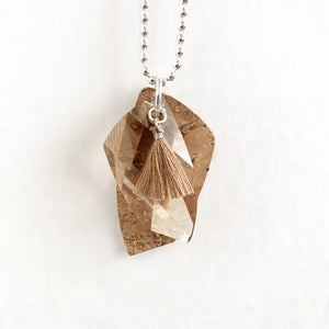 Kette Kork & SWAROVSKI