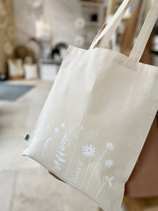 Baumwoll Tasche Shopper "Blumenwiese"