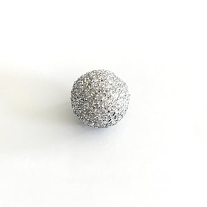 Ohrhänger Glitzer-Pompom