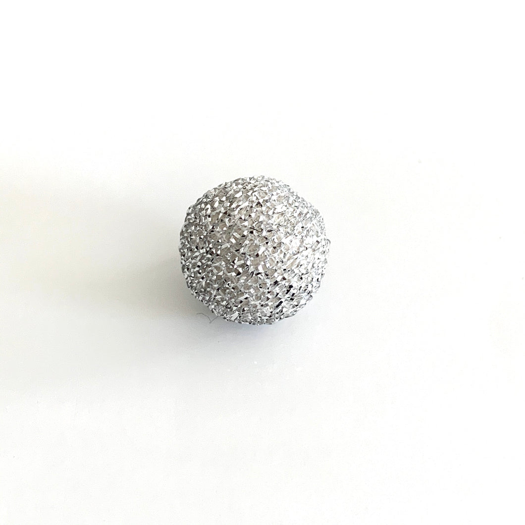 Ohrhänger Glitzer-Pompom