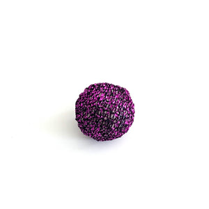 Ohrhänger Glitzer-Pompom