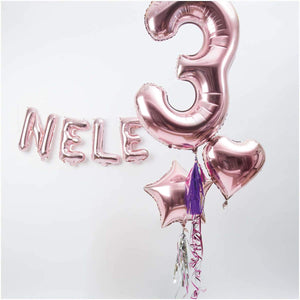 RICO DESIGN Folienballon Herz 36cm