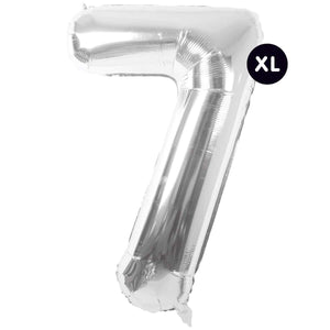 RICO DESIGN Folienballon Zahl silber 86cm