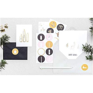 RICO DESIGN Paper Poetry 3D Sticker Kerzen