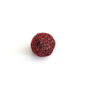 Ohrhänger Glitzer-Pompom
