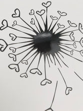 Laden Sie das Bild in den Galerie-Viewer, Karte &quot;Pusteblume&quot;
