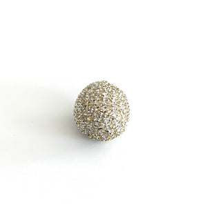 Ohrhänger Glitzer-Pompom
