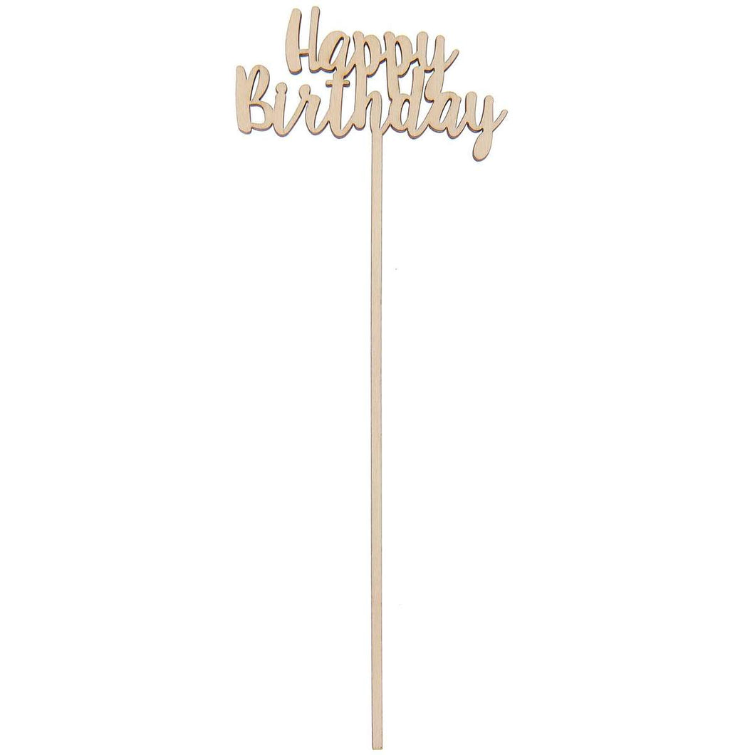 RICO DESIGN Holzpicker Happy Birthday