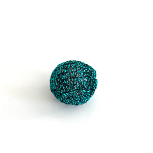 Ohrhänger Glitzer-Pompom