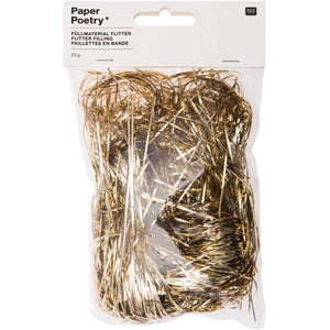 RICO DESIGN Paper Poetry Füllmaterial Flitter