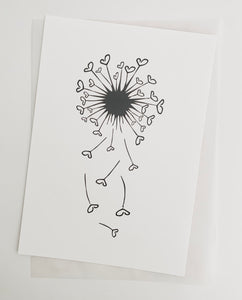 Karte "Pusteblume"