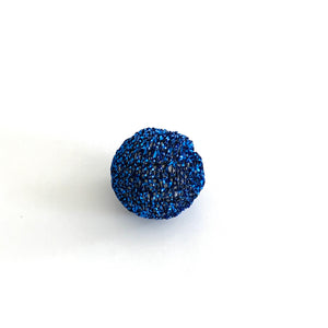 Ohrhänger Glitzer-Pompom