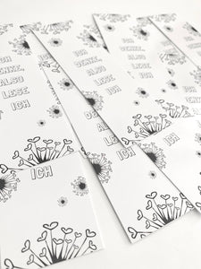 Lesezeichen "Pusteblume"