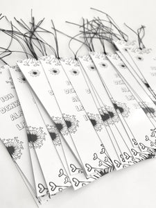 Lesezeichen "Pusteblume"