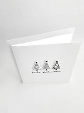 Laden Sie das Bild in den Galerie-Viewer, Karte &quot;frohe Weihnachten&quot;
