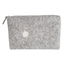 Laden Sie das Bild in den Galerie-Viewer, Filz Tasche Schmuck &quot;Pusteblume&quot;
