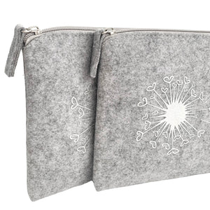 Filz Tasche Schmuck "Pusteblume"