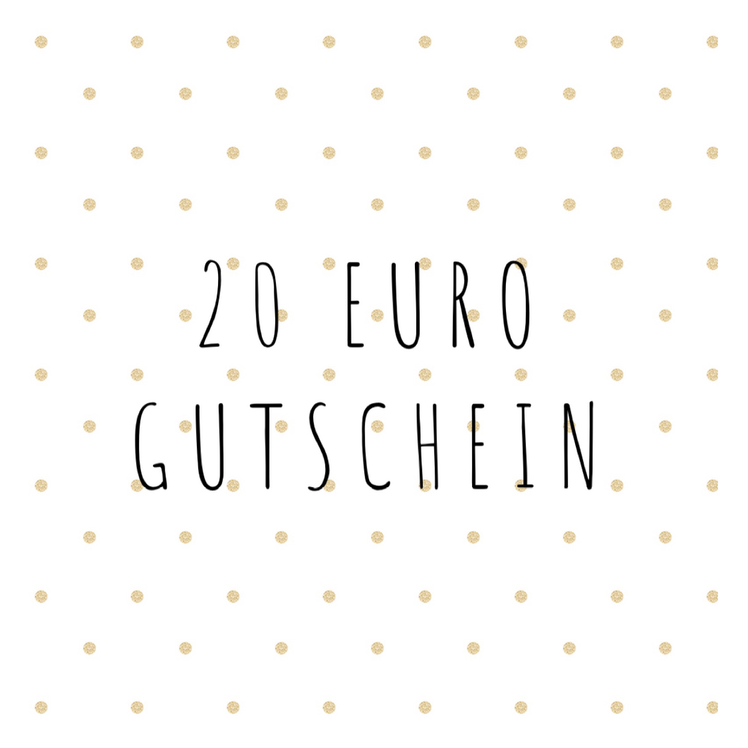 20€ pustebluuume Gutschein